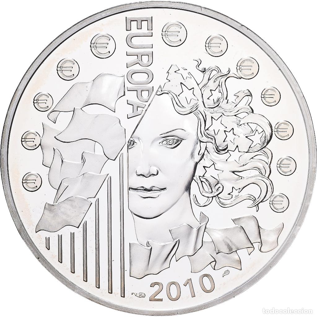 Monedas antiguas de Europa: [#1550991] Francia, 10 Euro, Abbaye de Cluny, Prueba, 2010, Paris, Plata, FDC