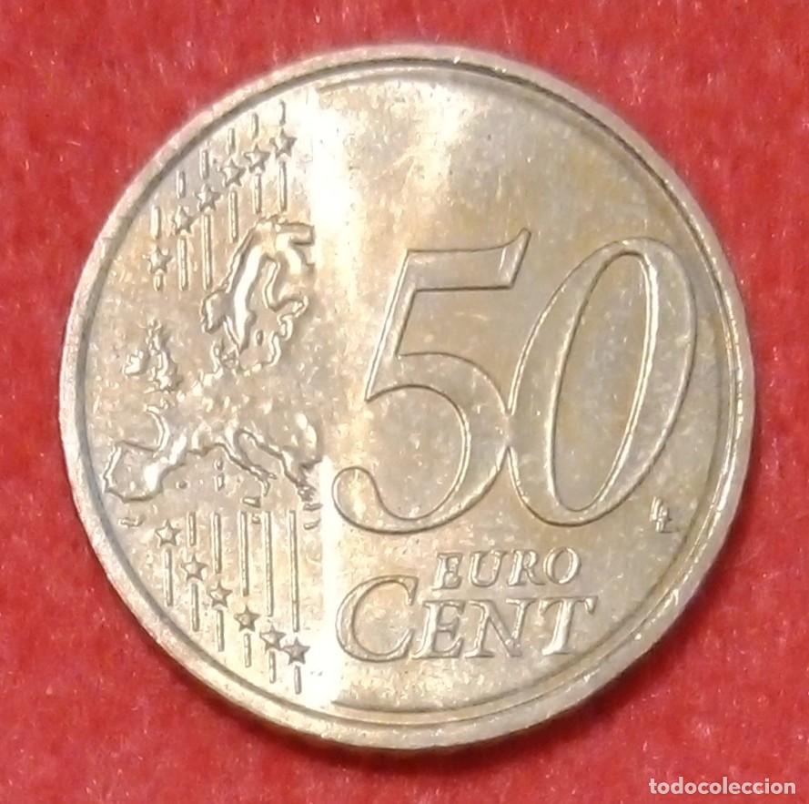 Monnaies anciennes de Europe: MONEDA DE ANDORRA 2017 - 50 C&Eacute;NTIMOS DE EURO - LAT&Oacute;N