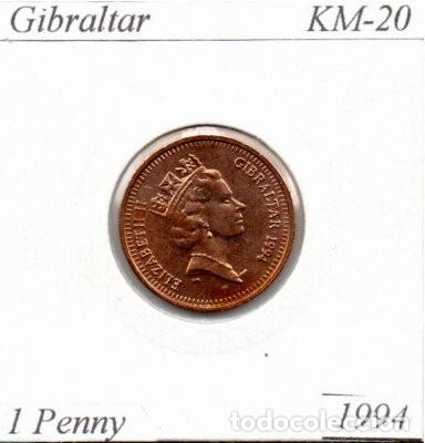 Monnaies anciennes de Europe: GIBRALTAR 1994, 1 PENNY, KM-20, SC-UNC;