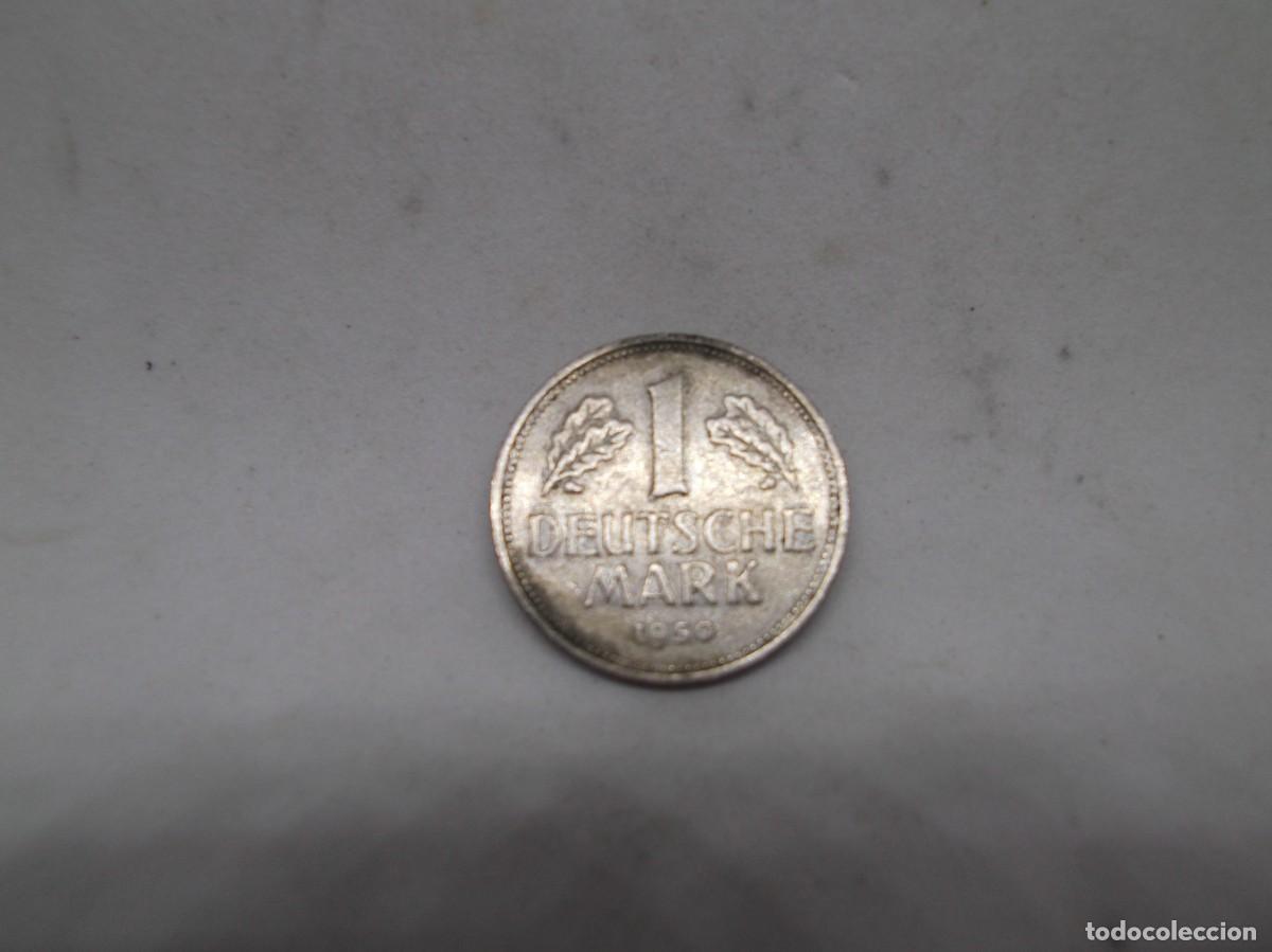 Monedas antiguas de Europa: Moneda Alemana de 1950 1 Marco