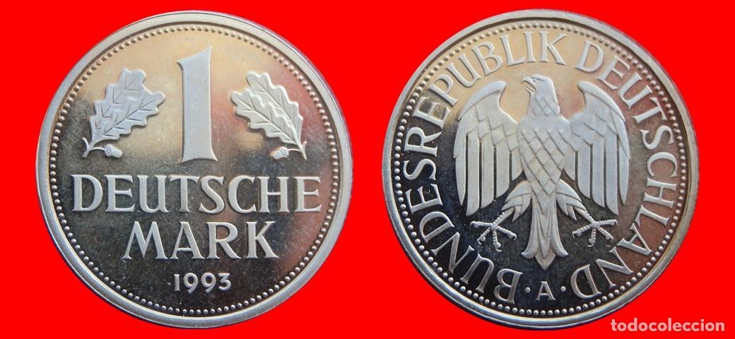 Monedas antiguas de Europa: 1 MARCO 1993-A PROOF BRD ALEMANIA-150744