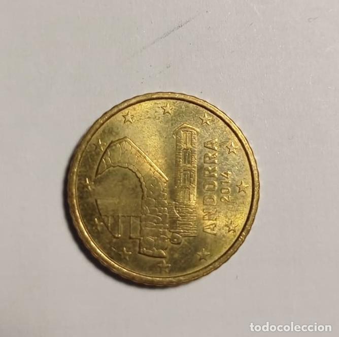 Monedas antiguas de Europa: Moneda 50 Centimos de Andorra 2014 - Foto 1
