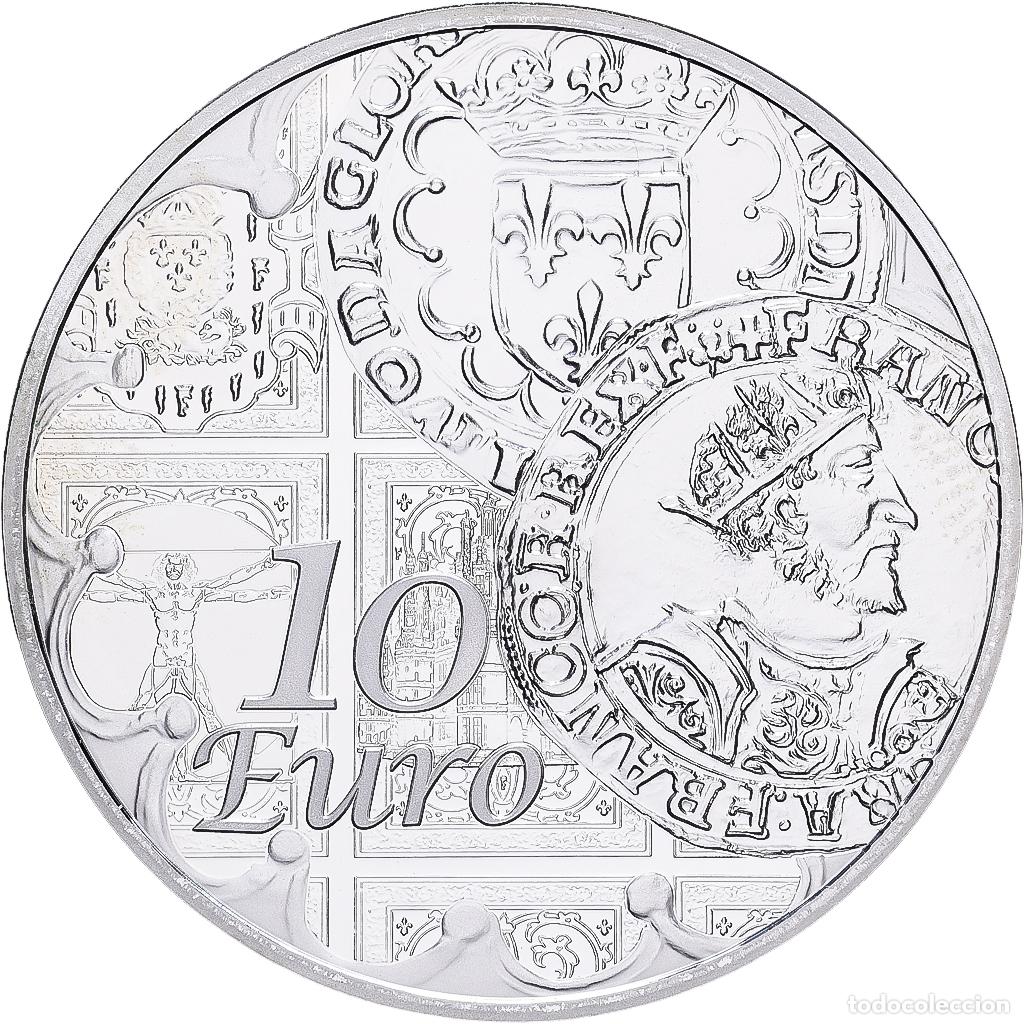 Monedas antiguas de Europa: [#1121650] Francia, 10 Euro, Fran&ccedil;ois 1er, Prueba, 2016, Paris, Plata, SC