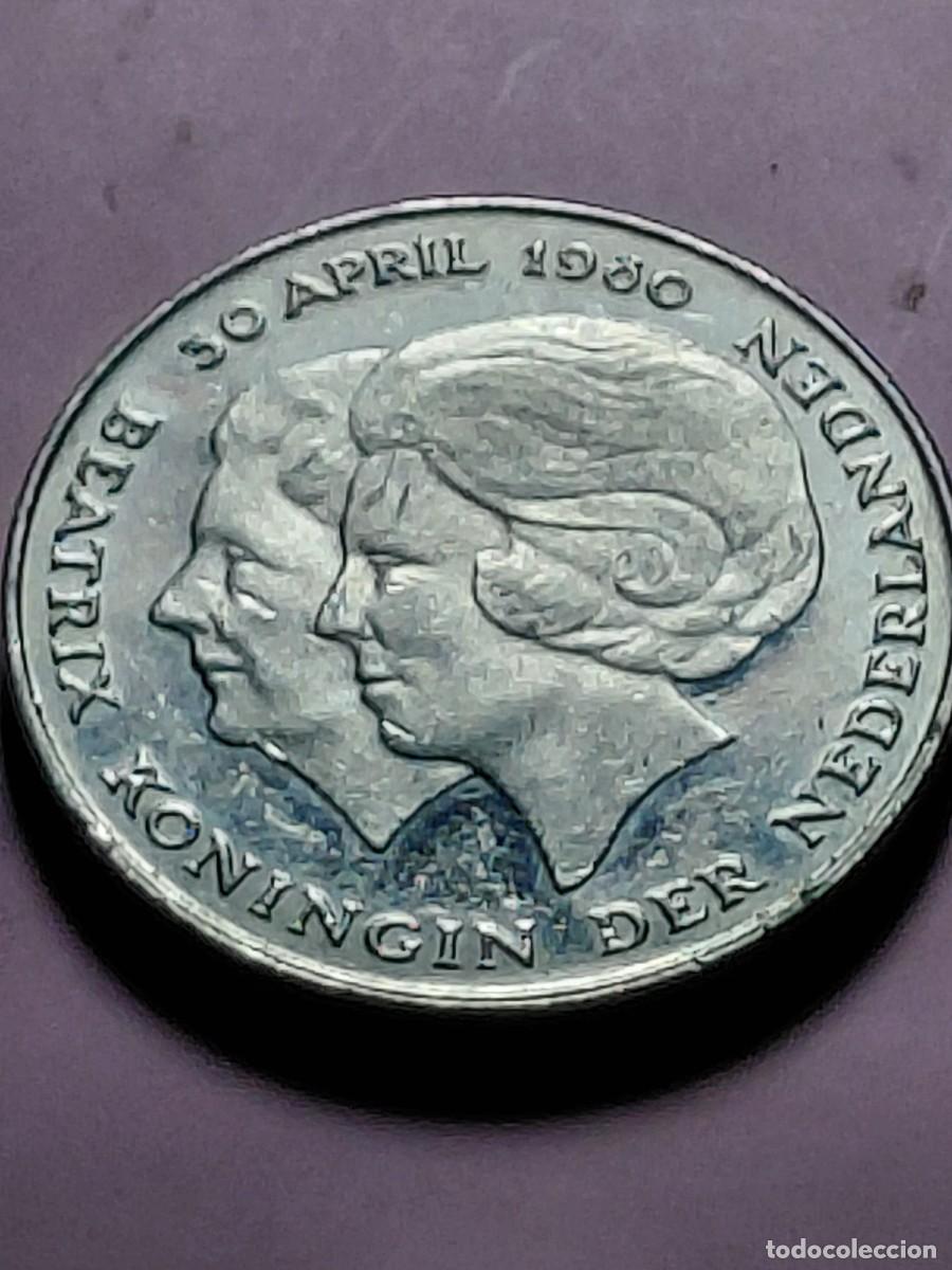 Monedas antiguas de Europa: PAISES BAJOS / HOLANDA - 2'5 GULDEN 1980 KM201