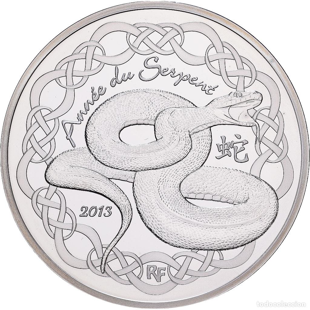 Monedas antiguas de Europa: [#1121653] Francia, 10 Euro, Ann&eacute;e du Cheval, BE, 2014, Monnaie de Paris, Plata, FDC