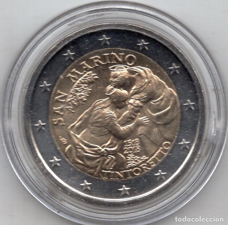 Alte M&uuml;nzen aus Europa: SAN MARINO 2&euro; 2018 TINTORETO