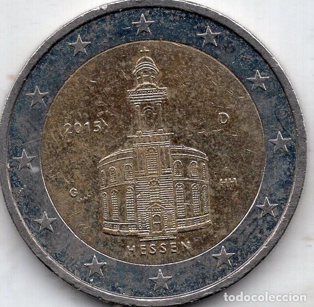 Monedas antiguas de Europa: ALEMANIA 2&euro; 2015 HESSEN CECA D
