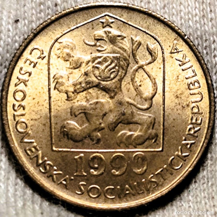 Alte M&uuml;nzen aus Europa: Checoslovaquia 20 hellers 1990 Sin Circular Lote 2174
