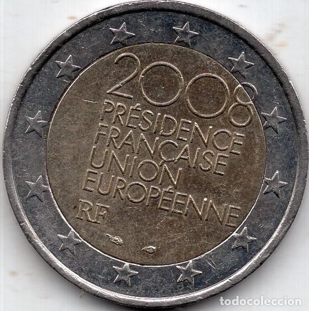Monedas antiguas de Europa: FRANCIA 2&euro; 2008 KM 1459 PRESIDENCIA UE
