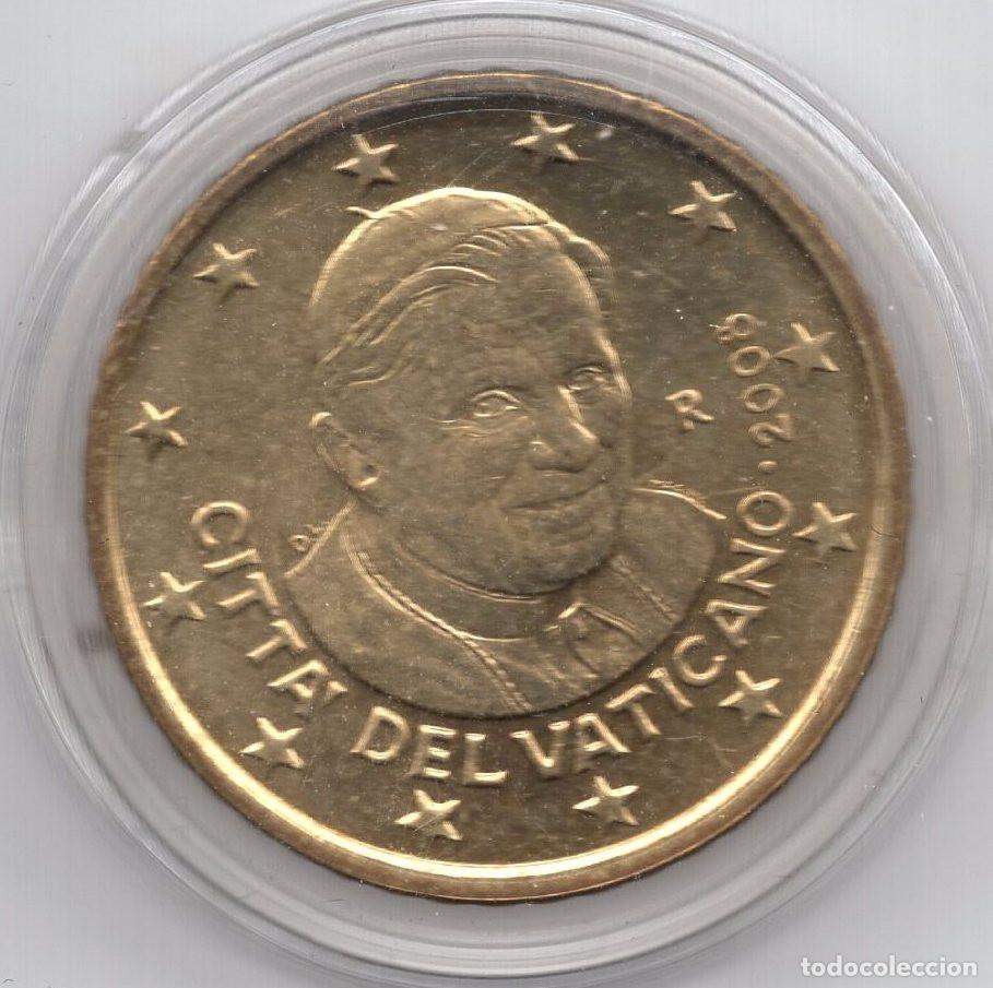 Monedas antiguas de Europa: VATICANO 2008 2OCTS S/C ENCAPSULADOS