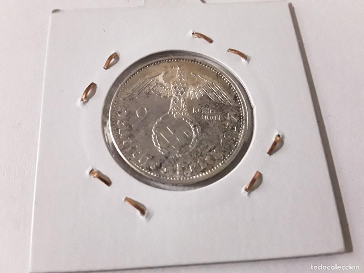 Monedas antiguas de Europa: ALEMANIA III REICH - EXCELENTES 2 REICHSMARK DE PLATA A&Ntilde;O 1937 A.