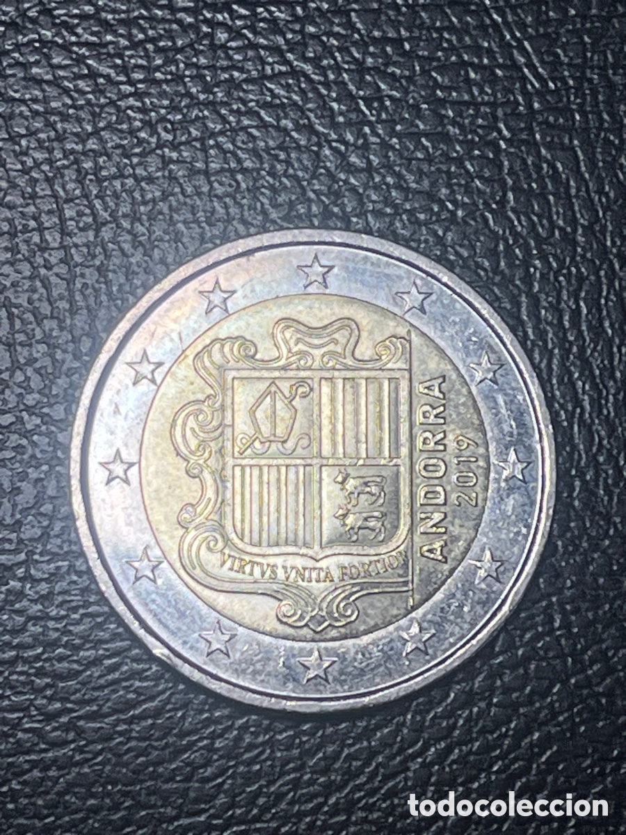 Monedas antiguas de Europa: Moneda 2 Euros Andorra 2019