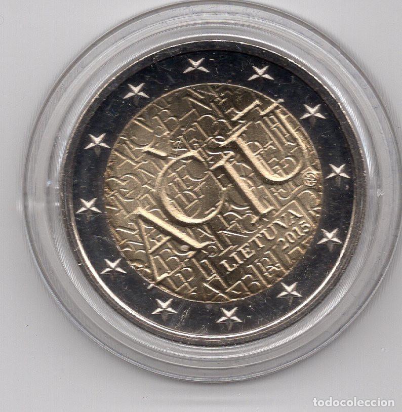 Monedas antiguas de Europa: LITUANIA 2&euro; 2015 KM 213 LENGUA LITUANA