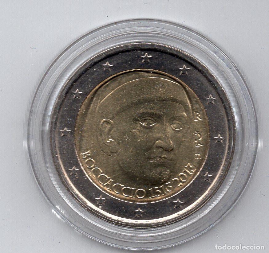 Monedas antiguas de Europa: ITALIA 2&euro; 2013 KM 358 BOCCACIO