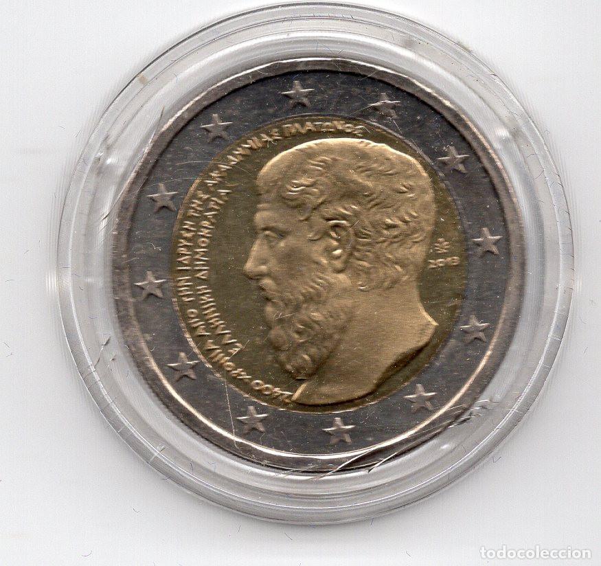 Monedas antiguas de Europa: GRECIA 2&euro; 2013 KM 252 PLATON