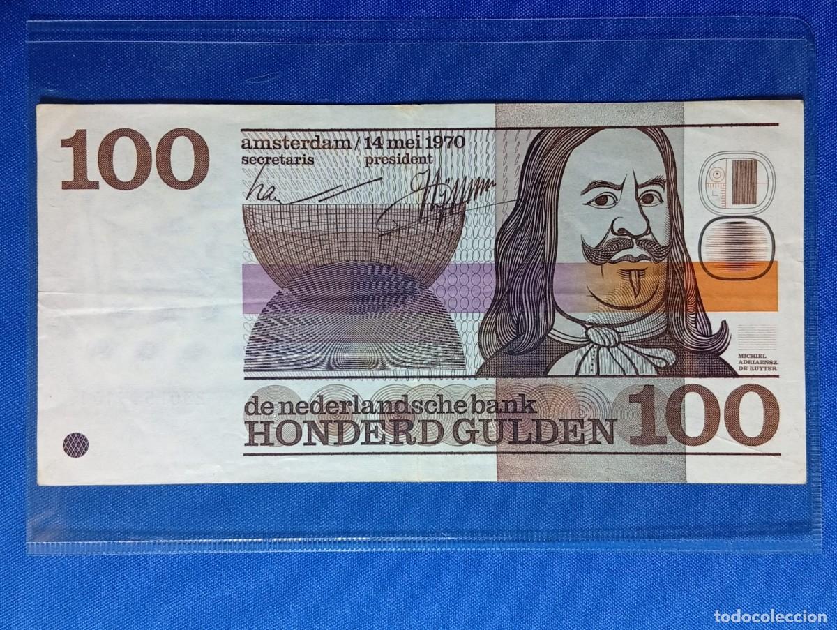 Old Coins of Europe: Billete de 100 Florines 1970 ( Holanda )