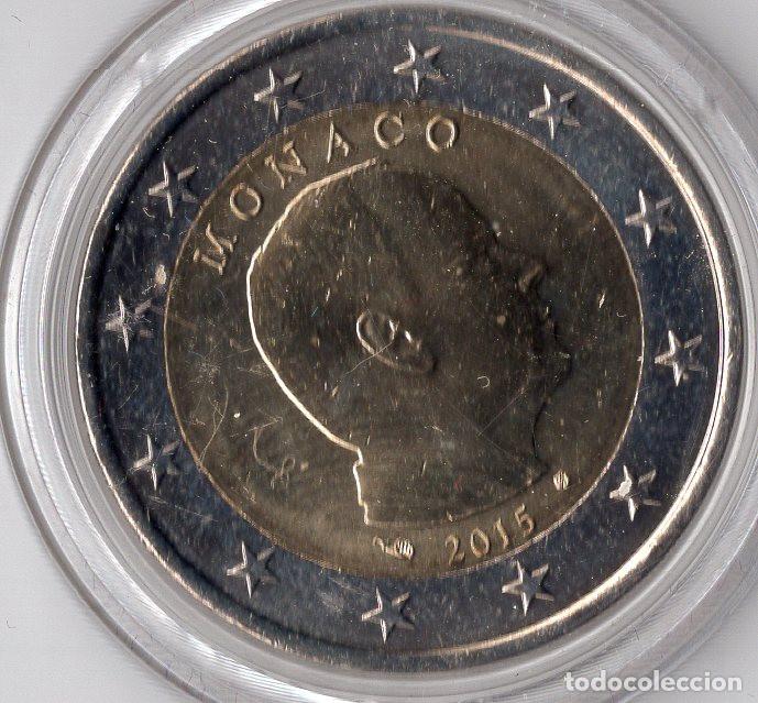 Monedas antiguas de Europa: MONACO 2&euro; 2015 KM 195 CIRCULACION