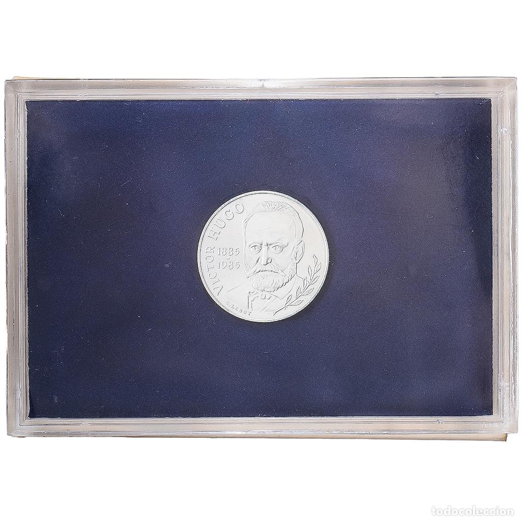 Monedas antiguas de Europa: [#1121664] Francia, 10 Francs, Victor Hugo, 1985, Monnaie de Paris, BU, Plata, FDC