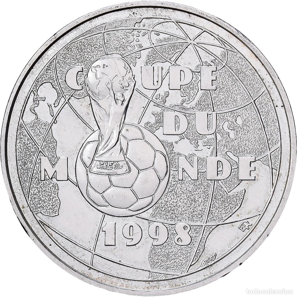 Monedas antiguas de Europa: [#1550985] Francia, Franc, Coupe du Monde 1998, 1997, Paris, Plata, EBC, KM:1211