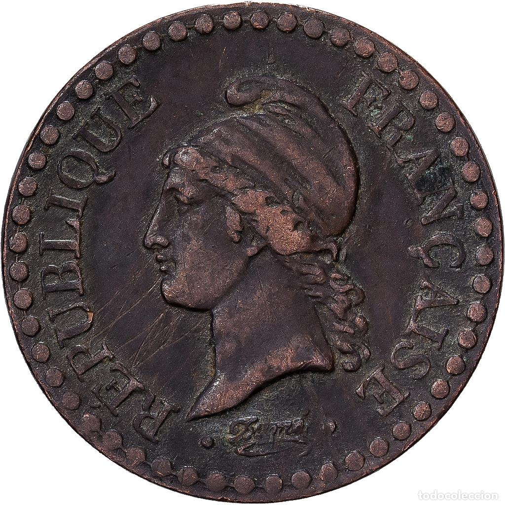 Monedas antiguas de Europa: [#1551042] Francia, Centime, Dupr&eacute;, 1848, Paris, Bronce, MBC, Gadoury:84, KM:754