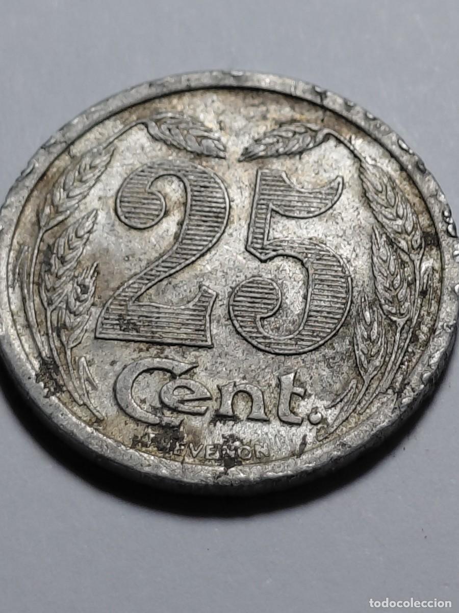 Monedas antiguas de Europa: FRANCIA - EVREUX 25 CENTIMES 1921