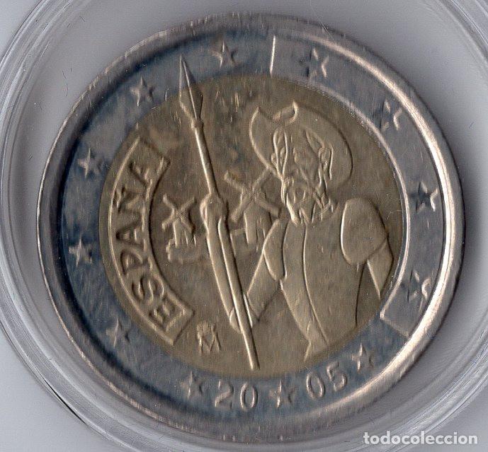 Monedas antiguas de Europa: ESPA&Ntilde;A 2 euros KM 1063 2005 EL QUIJOTE