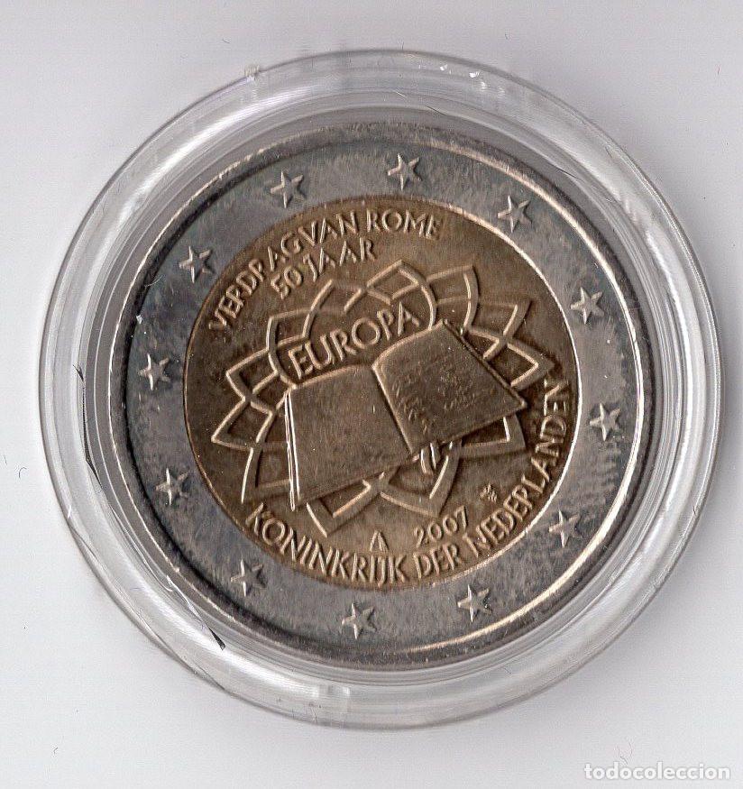 Monedas antiguas de Europa: HOLANDA 2 euros KM 273 2007 TDR