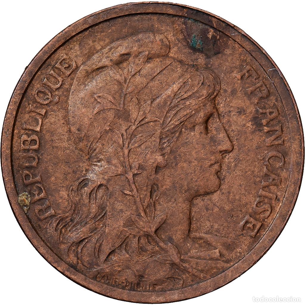 Monedas antiguas de Europa: [#1551049] Francia, Centime, Dupuis, 1899, Paris, Bronce, MBC, Gadoury:90, KM:840
