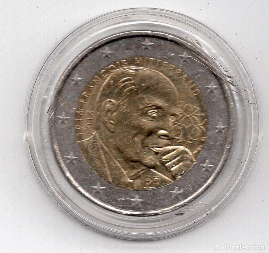 Monedas antiguas de Europa: FRANCIA 2 euros KM 2281 2016 MITTERRAND