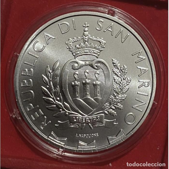 Monedas antiguas de Europa: 5 Euro 2024, San Marino. Onza de Plata.