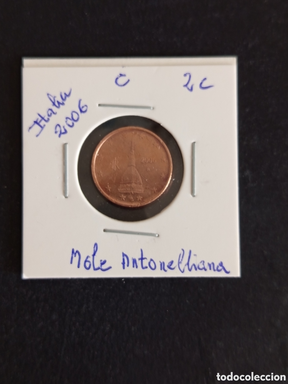 Monedas antiguas de Europa: ITALIA, 2006. Moneda de 2 c. CIRCULADA. Pedido m&iacute;nimo 3 &euro;. Ver fotos. MOLE ANTONELLIANA.
