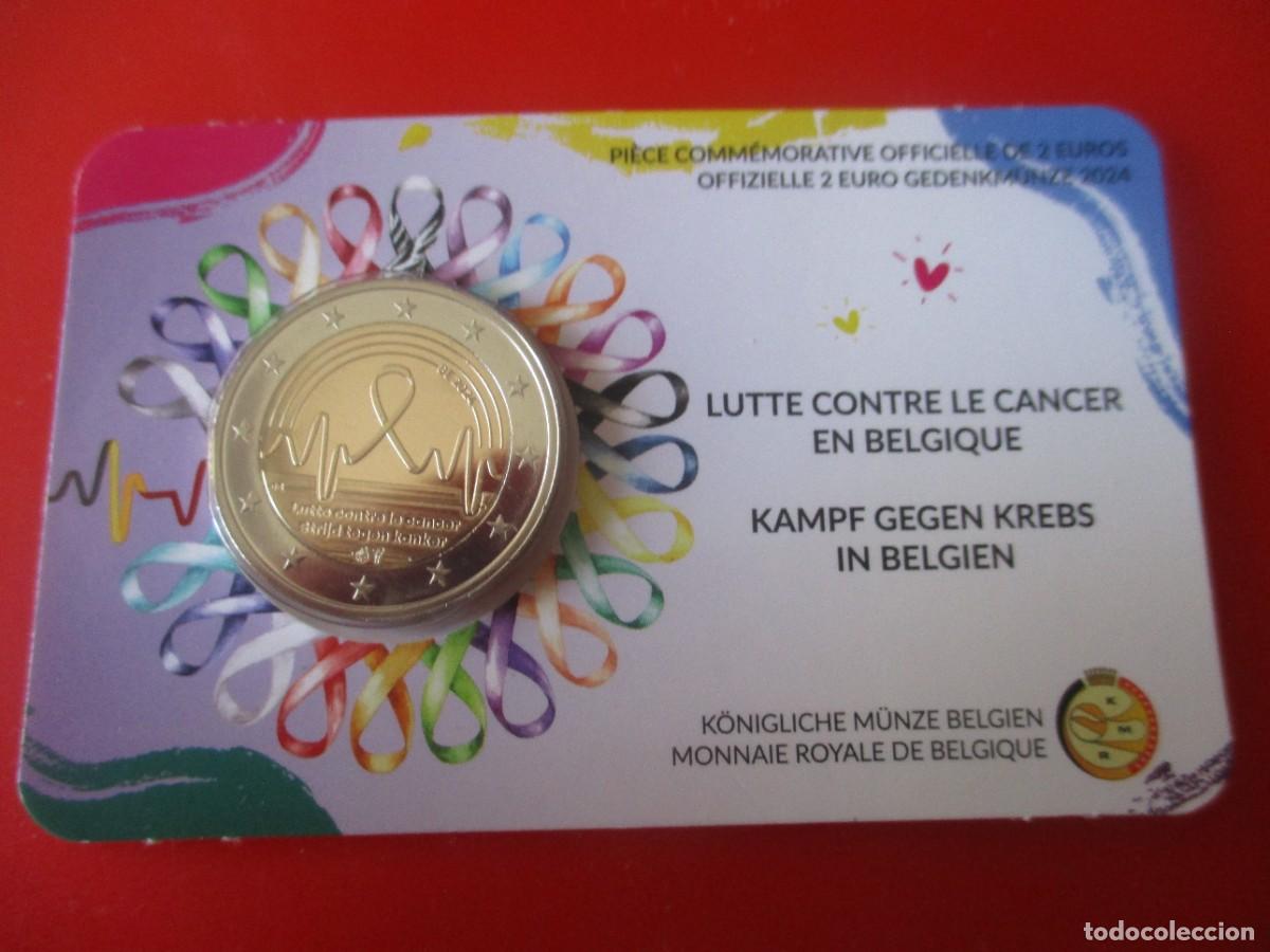 Monedas antiguas de Europa: Belgica 2 euros conmemorativos 2024