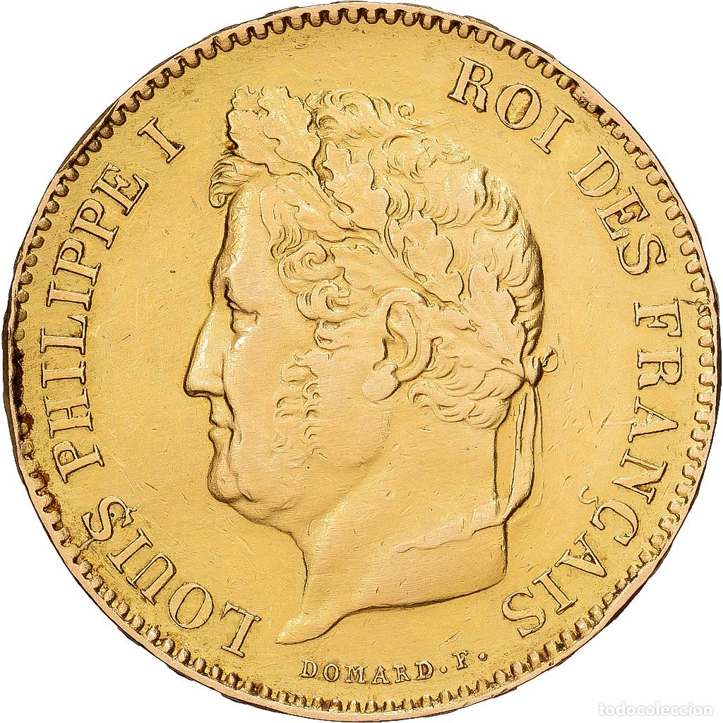 Monedas antiguas de Europa: [#1551107] Francia, Louis-Philippe, 40 Francs, 1831, Paris, Oro, MBC+, Gadoury:1106