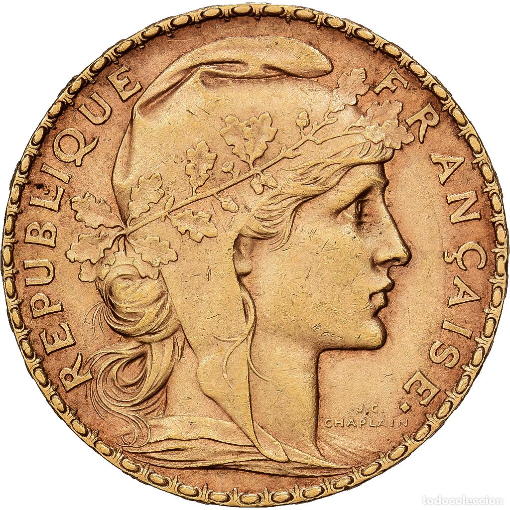 Monedas antiguas de Europa: [#1551123] Francia, 20 Francs, Marianne, 1899, Paris, Oro, MBC, Gadoury:1064, KM:847