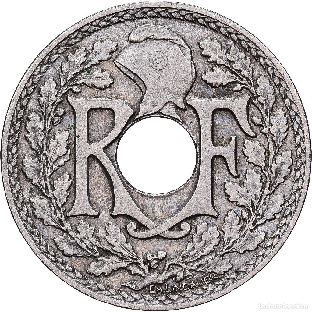 Monedas antiguas de Europa: [#1513407] Francia, 25 Centimes, Lindauer, 1914, N&iacute;quel, MBC+, Le Franc:F.170, KM:867