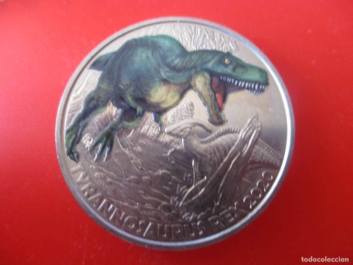 Monedas antiguas de Europa: Austria.. 3 euros conmemorativos 2020 Tiranosaurio rex . sin circular