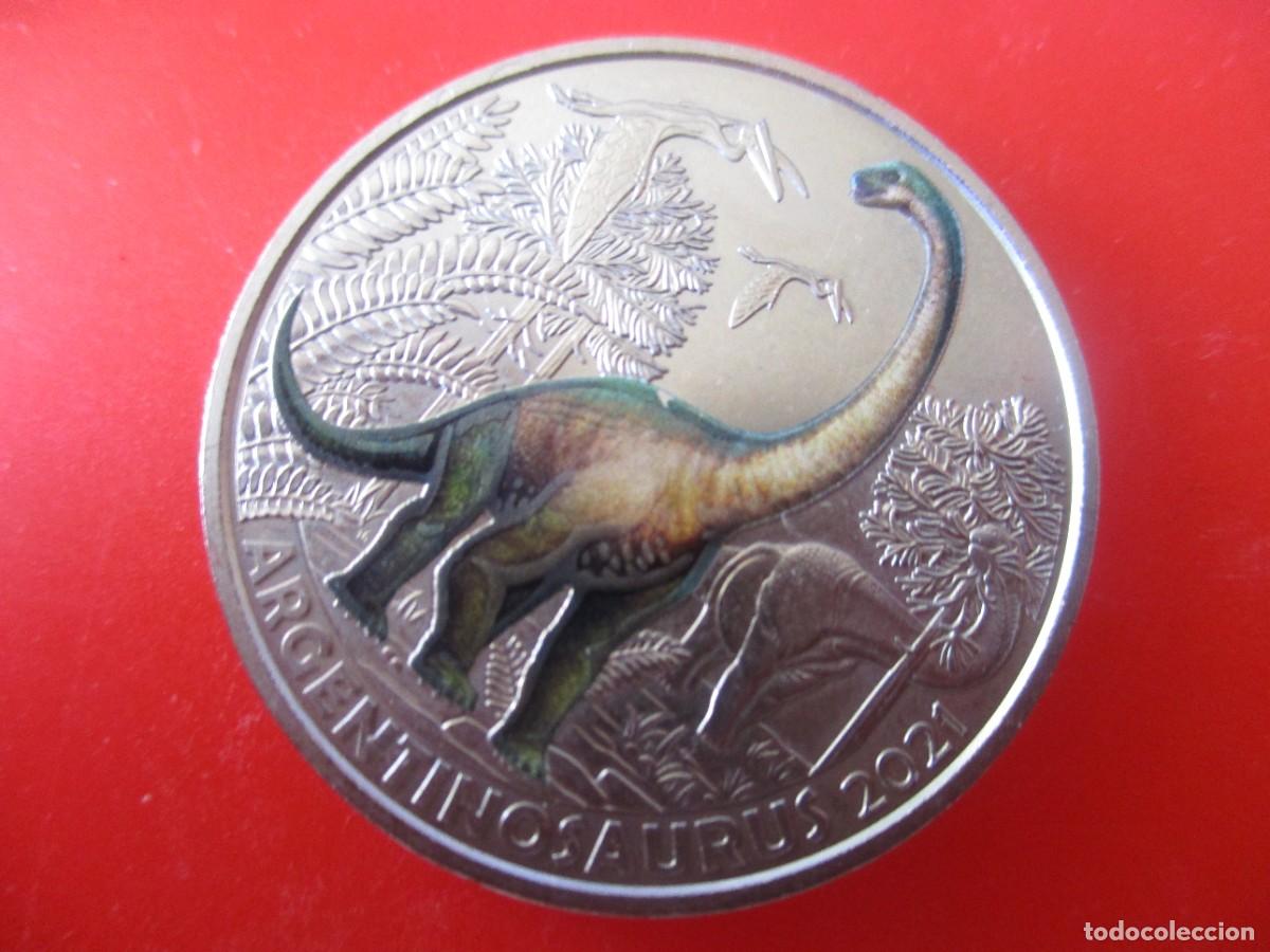 Monedas antiguas de Europa: Austria.. 3 euros conmemorativos 2021 Arginosaurios . sin circular