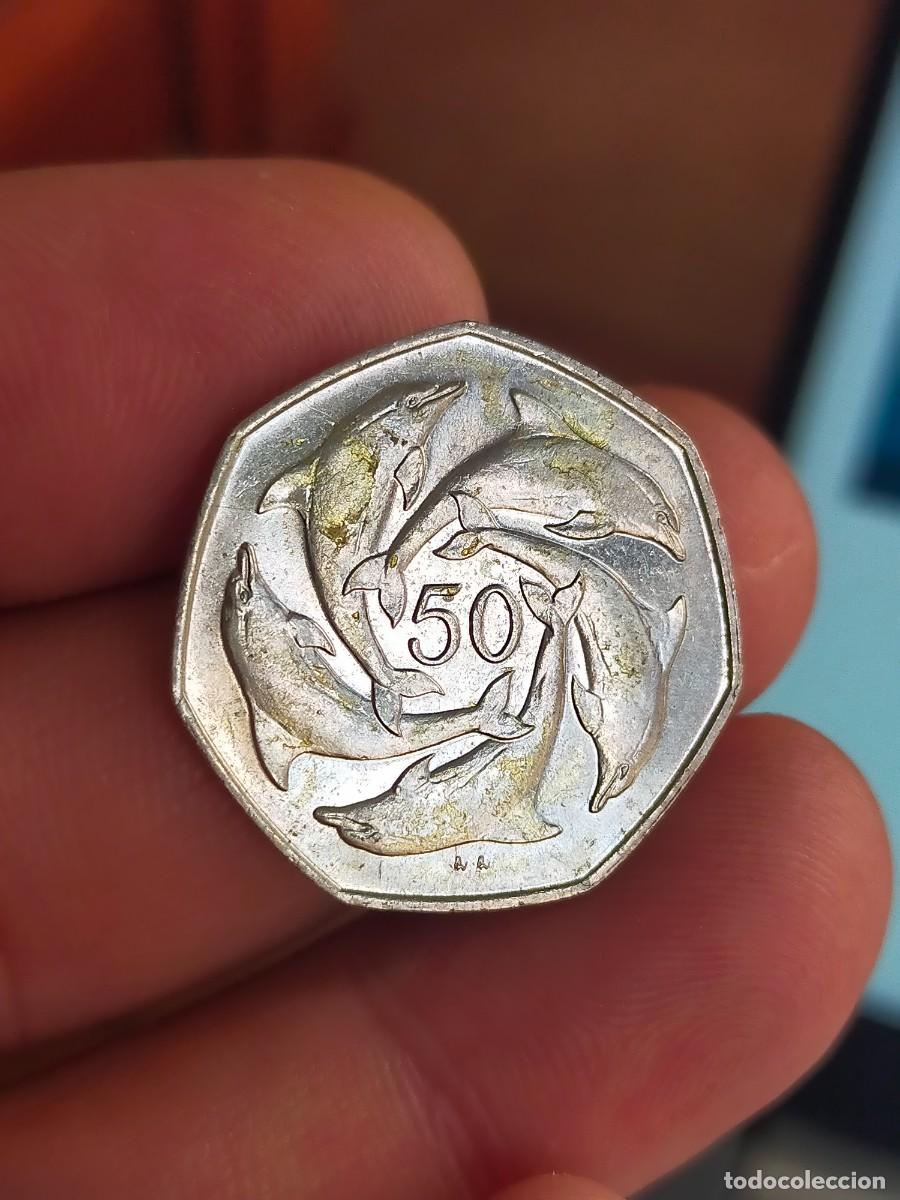 Monedas antiguas de Europa: MONEDA DE 50 CINCUENTA PENCE PENIQUES GIBRALTAR 1997 MUY BUENA CONSERVACION