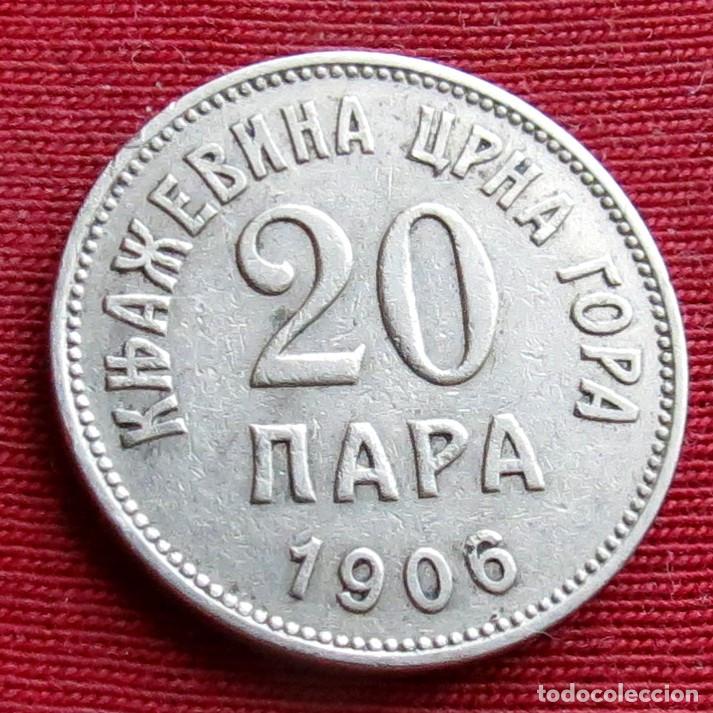 Monedas antiguas de Europa: Montenegro 20 para 1906