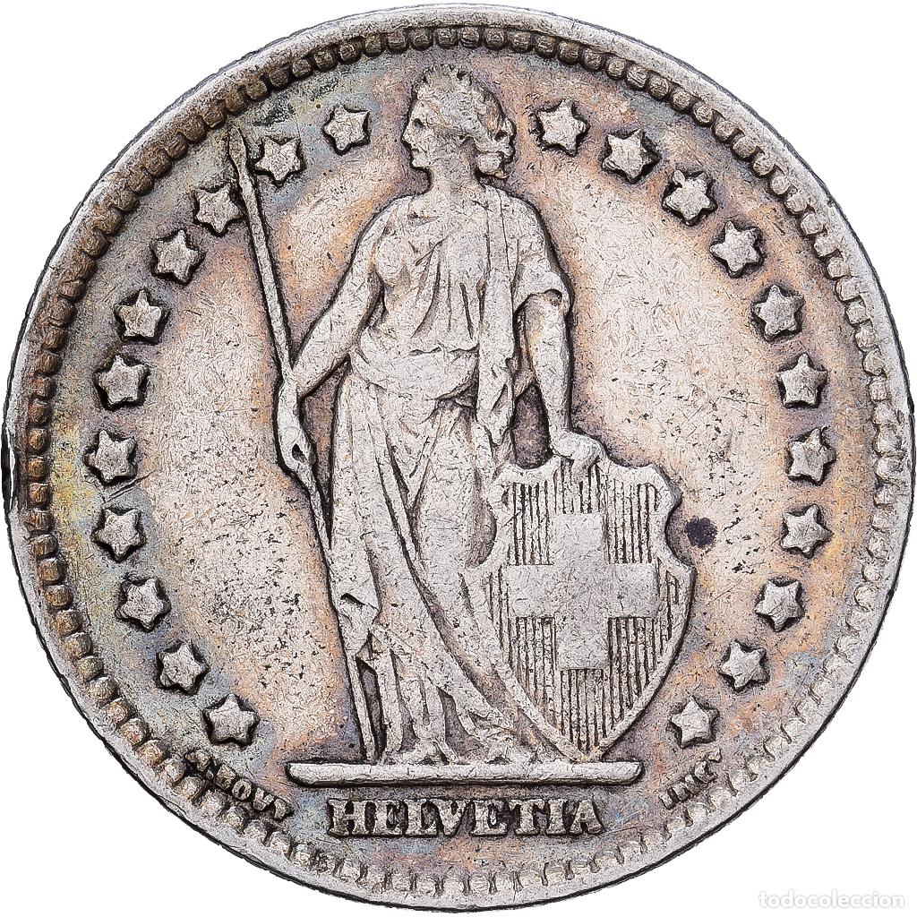 Monedas antiguas de Europa: [#1551203] Suiza, Franc, 1921, Bern, Plata, BC+, KM:24