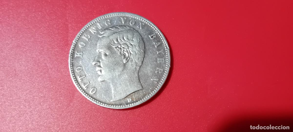 Monedas antiguas de Europa: BAVIERA 5 MARCOS 1903 OTTO