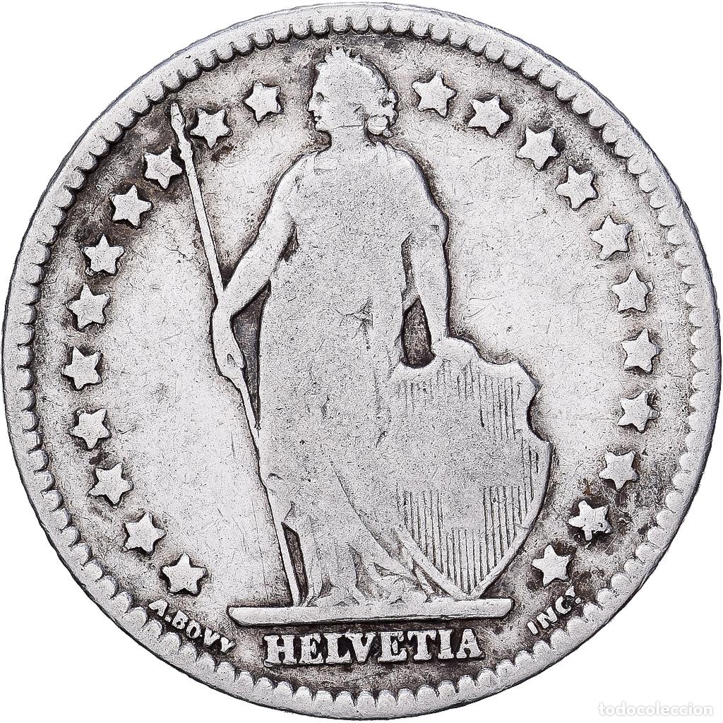 Monedas antiguas de Europa: [#1551215] Suiza, Franc, 1894, Paris, Plata, BC+, KM:24