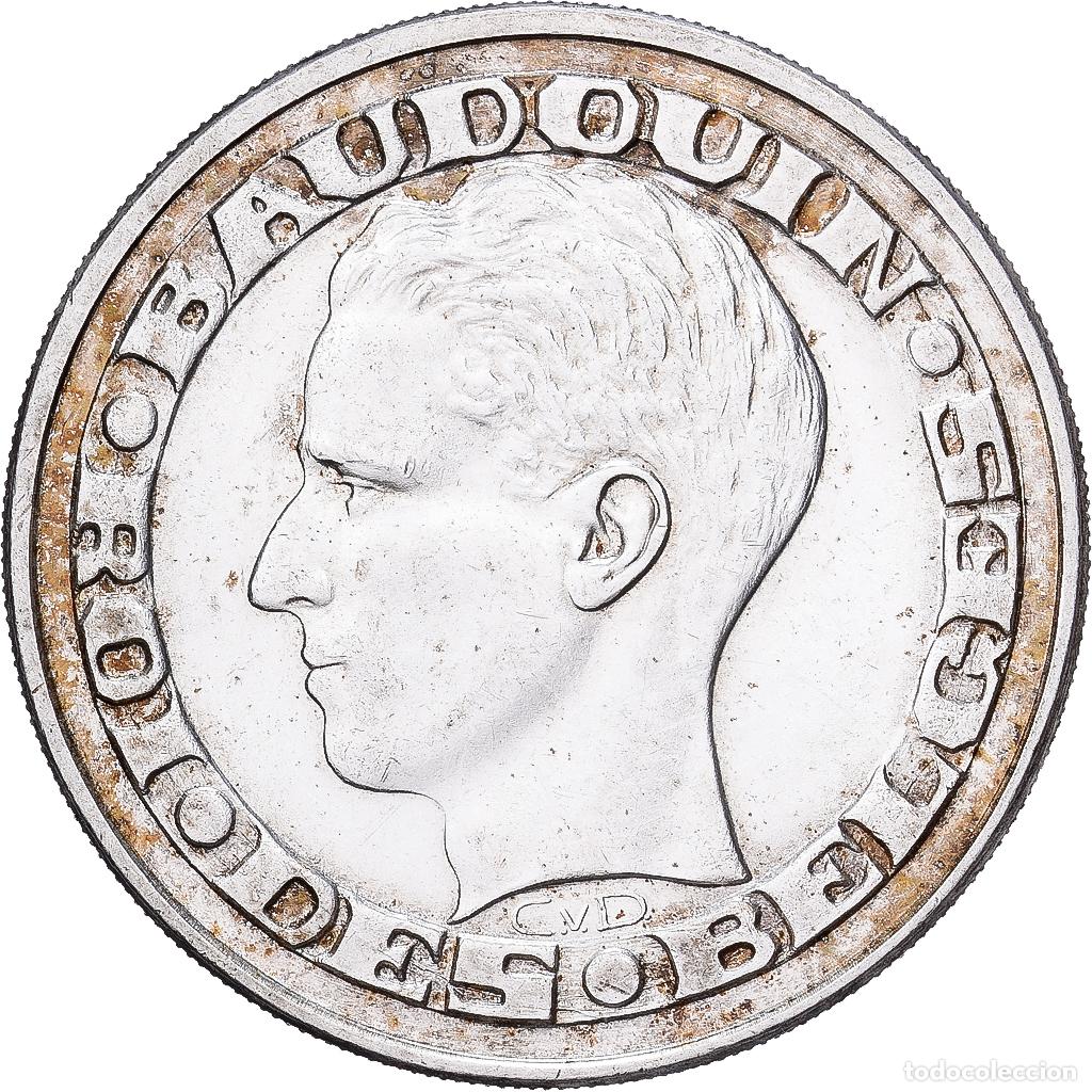 Monedas antiguas de Europa: [#1551227] B&eacute;lgica, Baudouin I, 50 Francs, 50 Frank, 1958, Brussels, Plata, EBC, KM:150.1