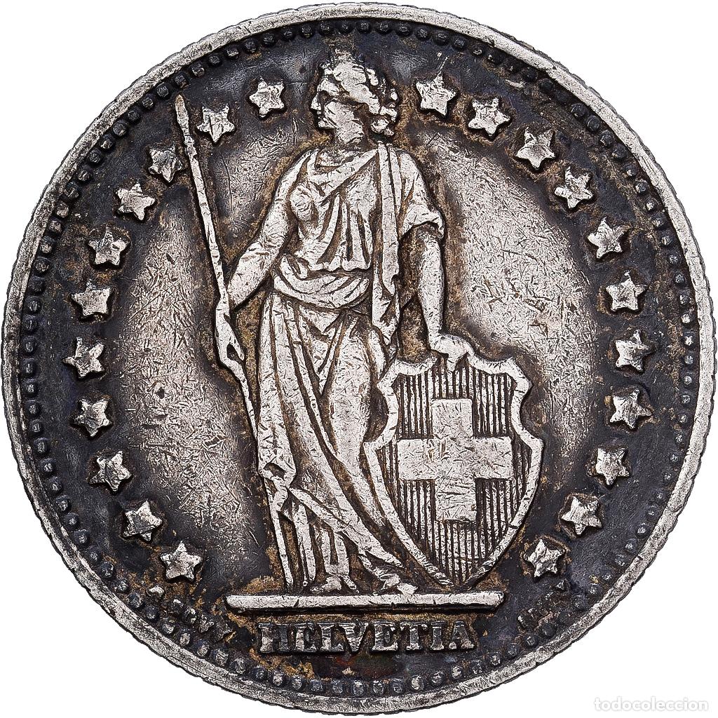 Monedas antiguas de Europa: [#1551312] Suiza, Franc, 1945, Bern, Plata, MBC, KM:24