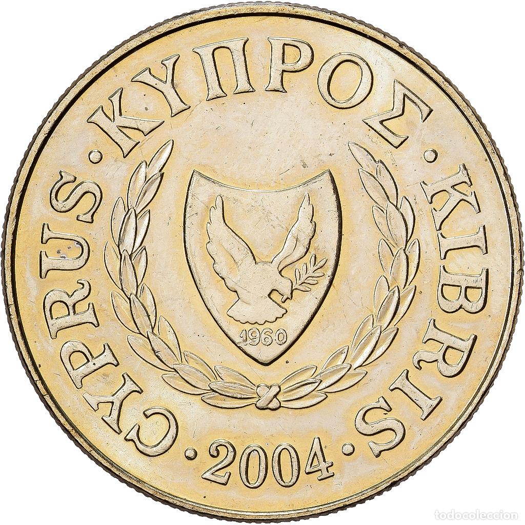 Monedas antiguas de Europa: [#1513447] Chipre, 20 Cents, 2004, N&iacute;quel - lat&oacute;n, EBC, KM:62.2