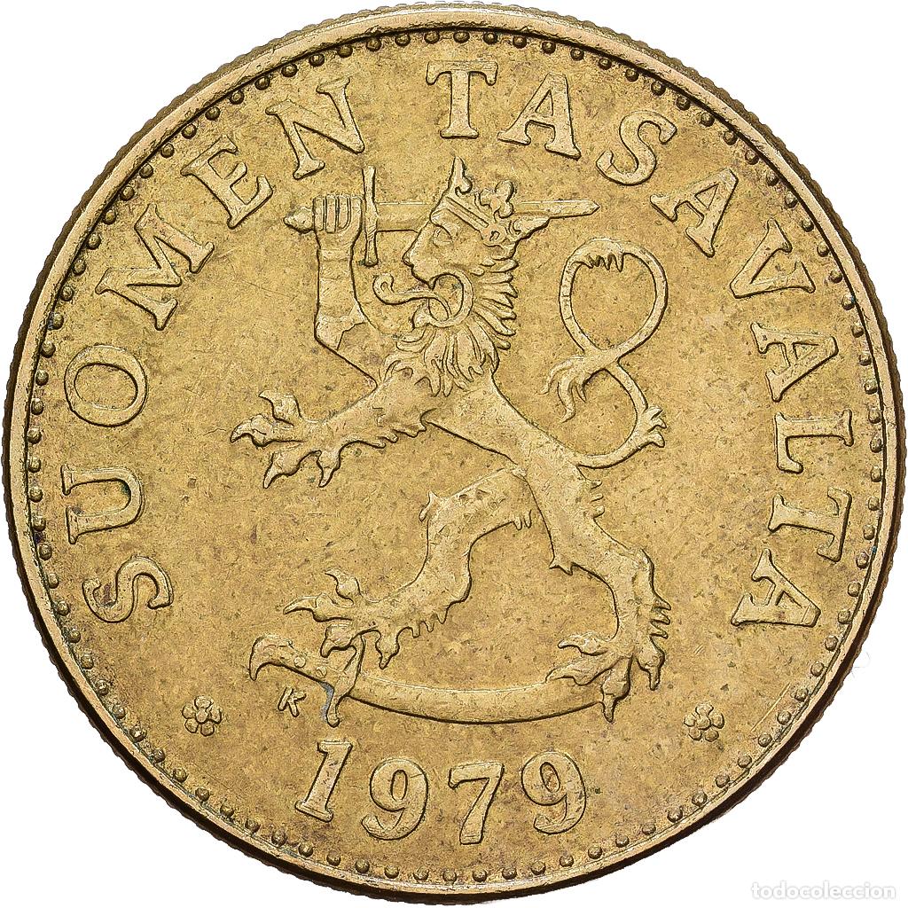Monedas antiguas de Europa: [#1513450] Finlandia, 50 Penni&auml;, 1979, Aluminio - bronce, BC+, KM:48