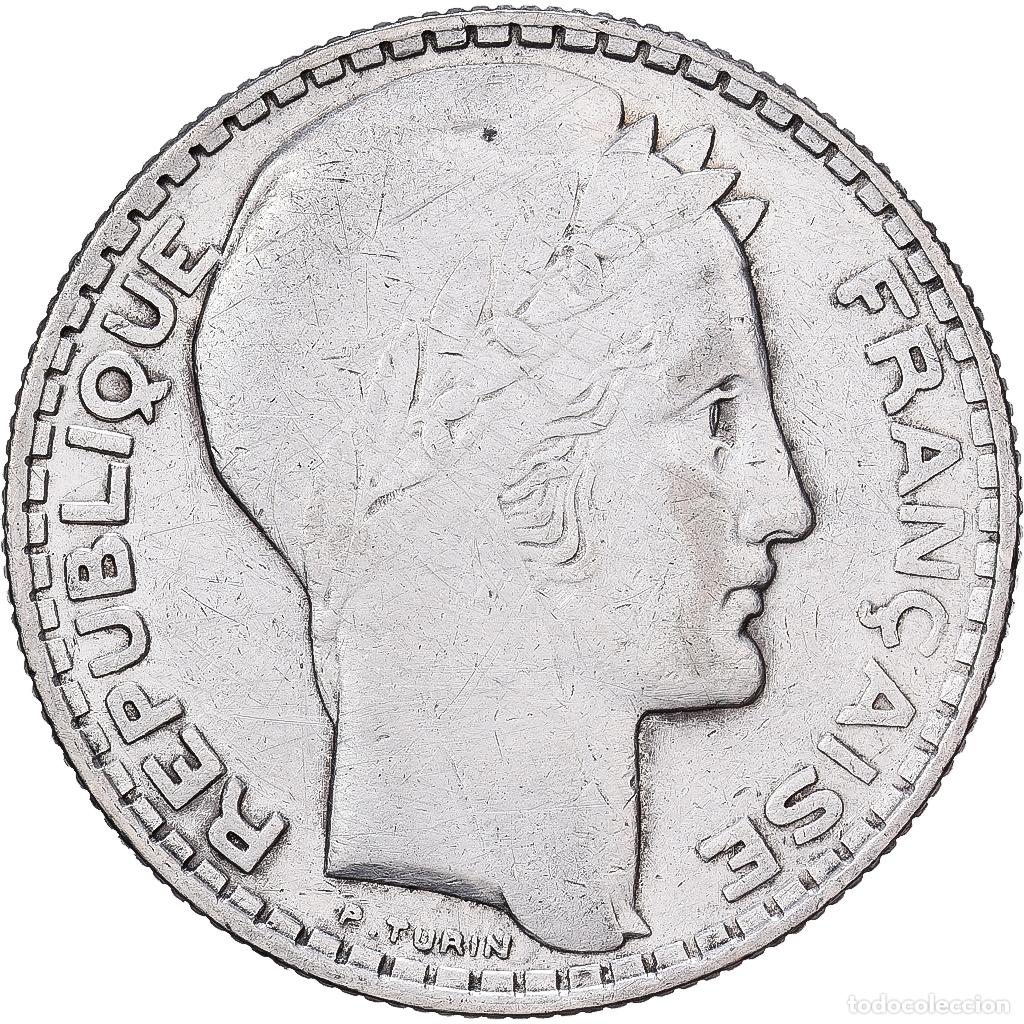 Monedas antiguas de Europa: [#1551339] Francia, 10 Francs, Turin, 1929, Paris, Plata, EBC, Gadoury:801, KM:878