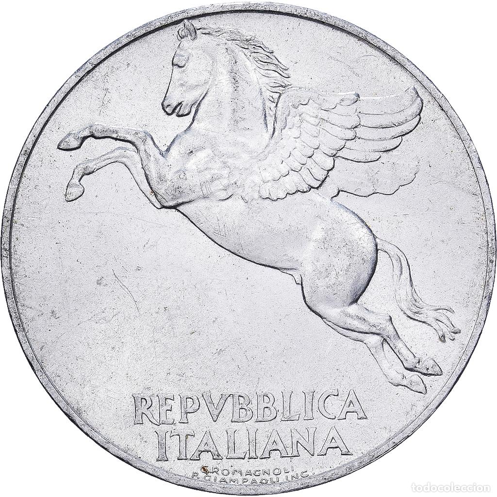 Monedas antiguas de Europa: [#1513469] Italia, 10 Lire, 1948, Rome, Aluminio, MBC, KM:90