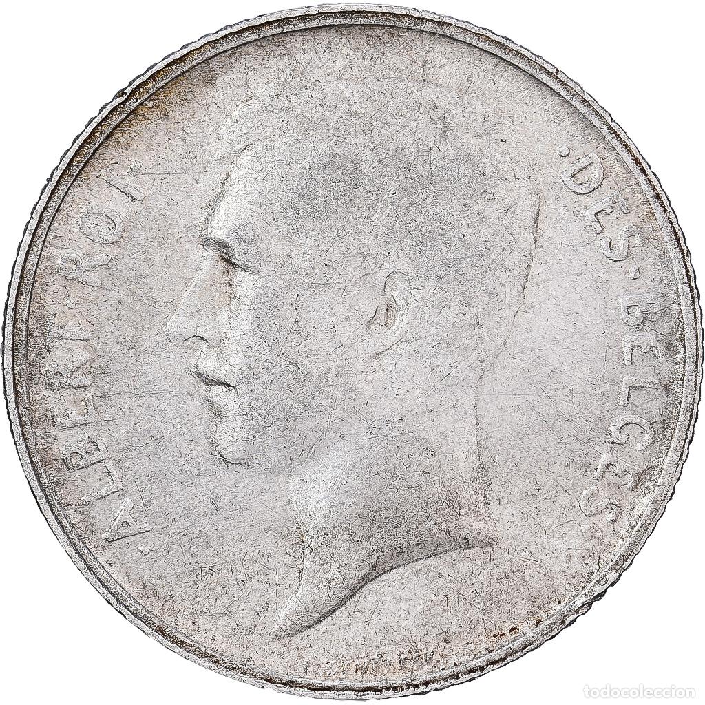 Monedas antiguas de Europa: [#1551344] B&eacute;lgica, Albert I, Franc, 1910, Brussels, Plata, MBC, KM:72