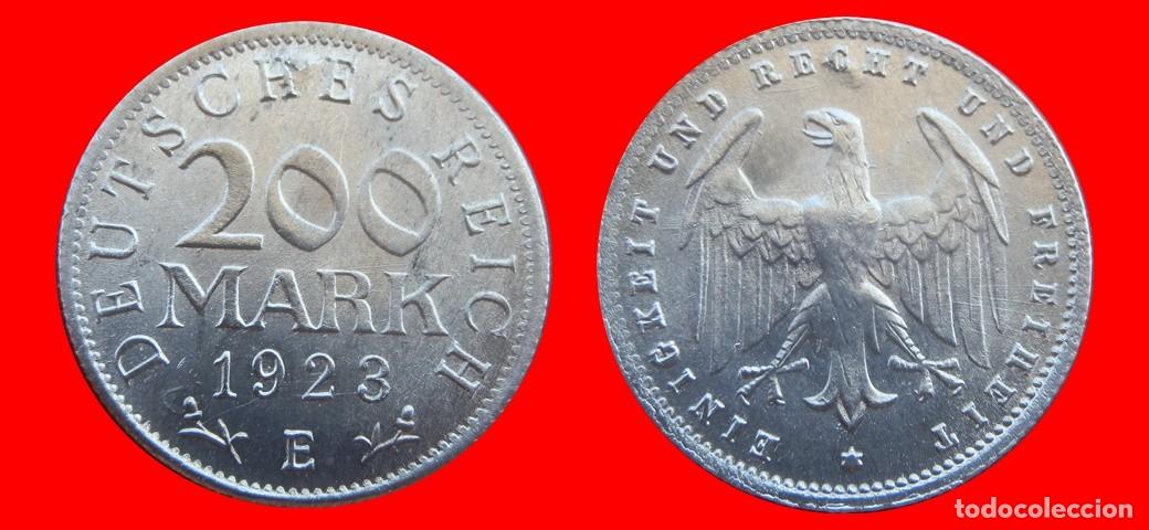 Monedas antiguas de Europa: 200 MARCOS 1923E WEIMAR ALEMANIA-150824